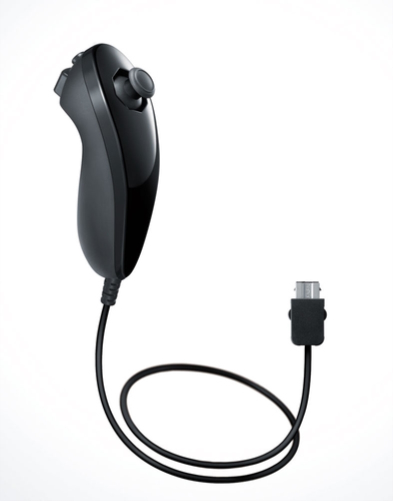 NINTENDO Nunchuk controller per Nintendo Wii U nero